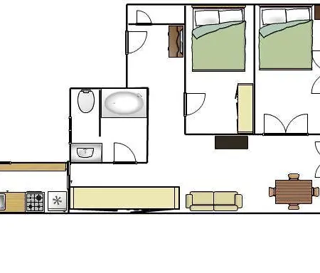Poble Sec-1: Centrally Located Budget Appartement Barcelone